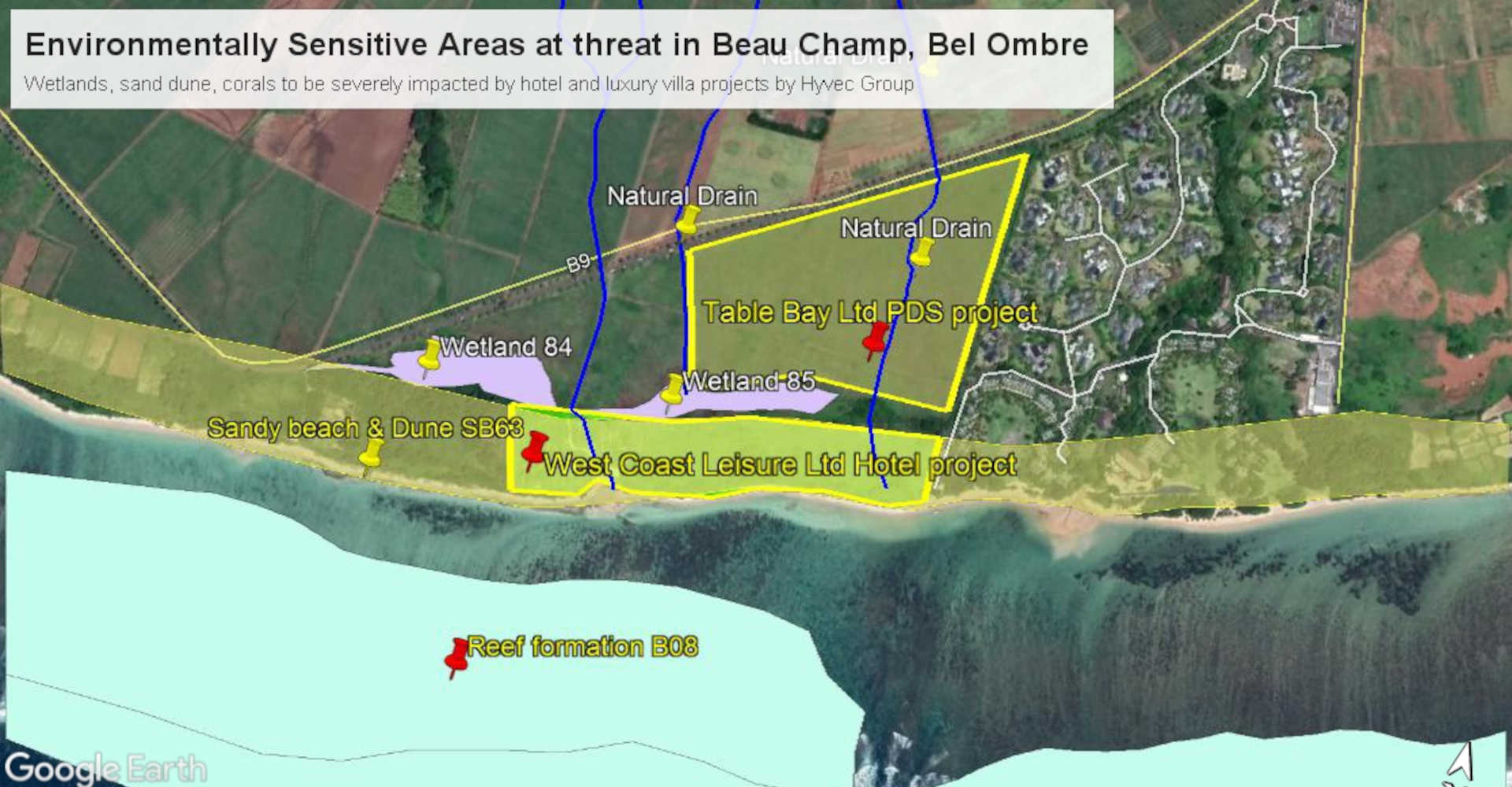 development projects in Bel Ombre, Mauritius